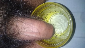 Urine and dead sperm in a glass Thumb