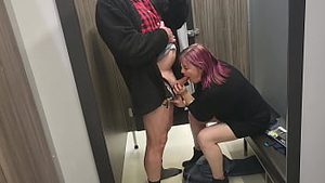 Kiwi Slutty MILF gets fucked in Department Store Changing rooms &amp_ pissed on in Public Toilets Tr Thumb