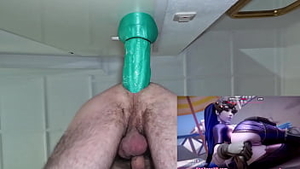 Doing the Fap Hero Challenge - Part 1 with a huge anal toy - search for &quot_Fap Hero - The Best FR Thumb