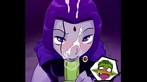 Teen Titans Raven x Beast Boy Hentai Thumb